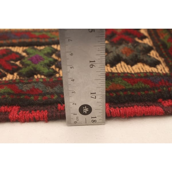 ECARPETGALLERY Hand-knotted Tajik Caucasian Red Wool Rug - 2'8 x 4'7 ...