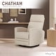 preview thumbnail 14 of 16, Dream On me Chatham Basic Nursery Rocking Glider