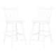 preview thumbnail 8 of 48, SAFAVIEH Galena 24-inch Spindle Farmhouse Counter Stool (Set of 2) - 20"W x 20"D x 38"H