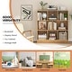 preview thumbnail 7 of 18, Costway 8-Cube Bookcase 41" Wooden Toy Storage Organizer for Kids - See Details