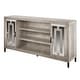 preview thumbnail 2 of 8, 68" TV Stand with Mirrored Doors