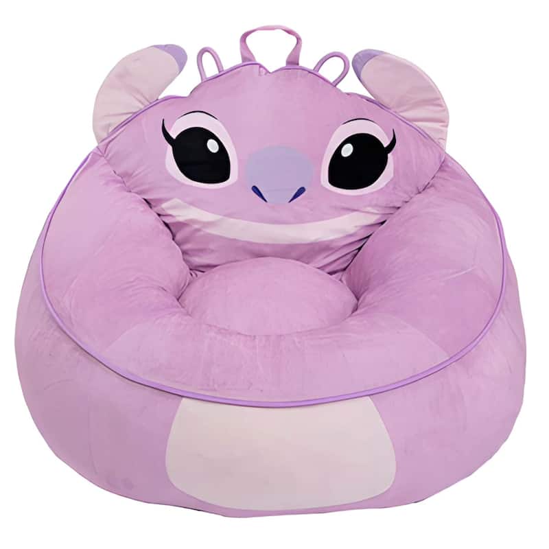 Disney Stitch Angel Kids Foam Filled Bean Bag Chair