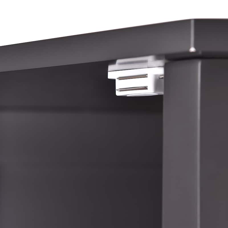 Bathroom Corner Cabinet with Adjustable Shelf