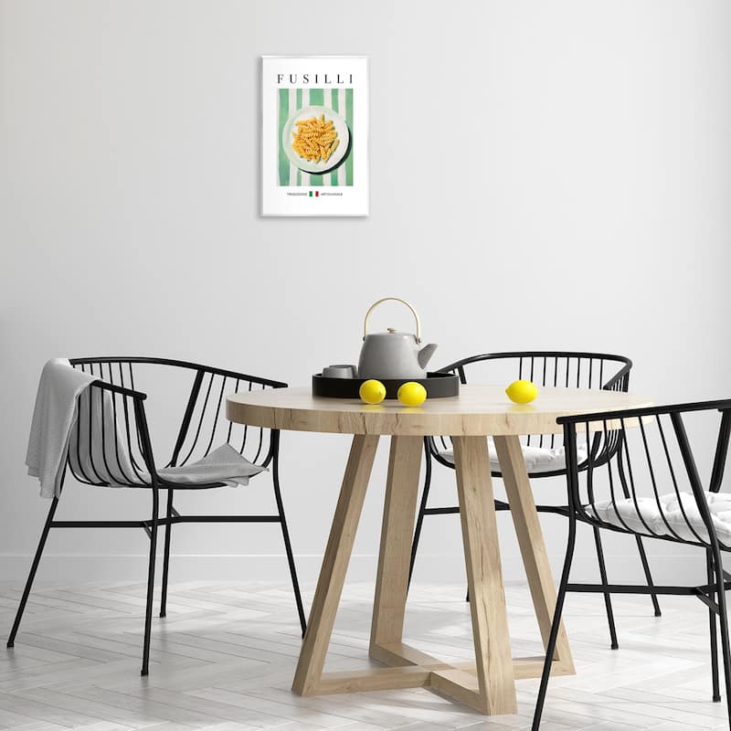 Stupell Traditional Fusilli Pasta Wall Plaque Art Design By Andreas Magnusson