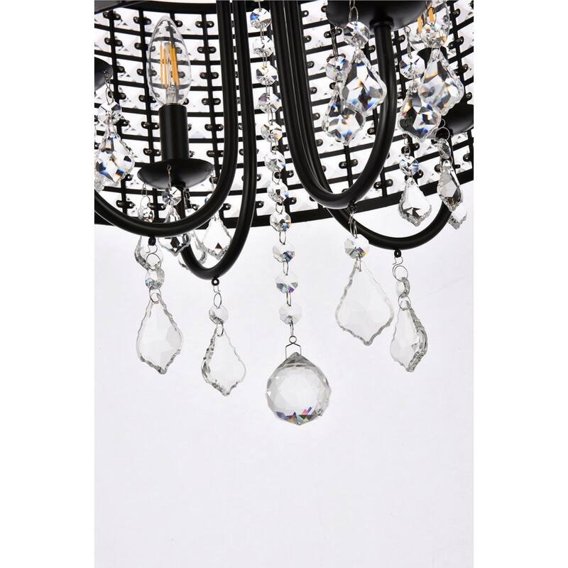 Esther 17 inch Flush Mount Chandelier
