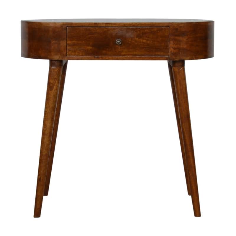Nightstand with Storage Drawer & Solid Wood Tabletop,For Bedroom, Living Room