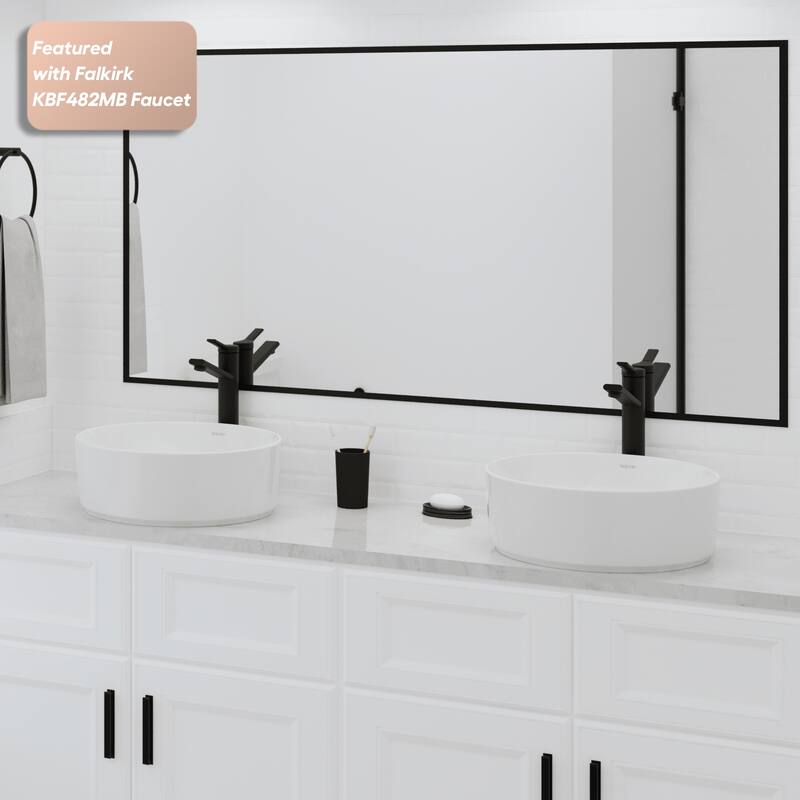 Karran Valera 16" Vitreous China Vessel Bathroom Sink in White