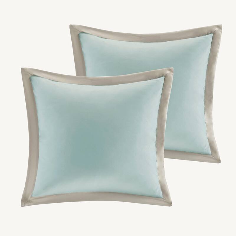 GDF Studio - Shawnee 8-Piece Quilted Comforter Set with Decorative Pillows