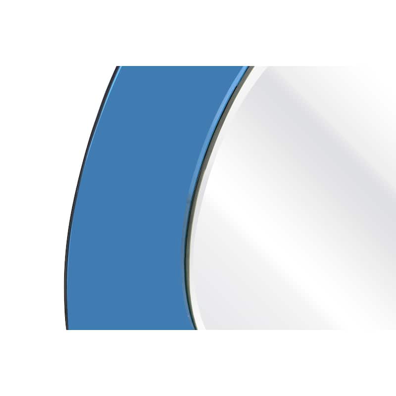 Elk Home Lapis Blue Finish Glass 34.5 Inch Wide Mirror