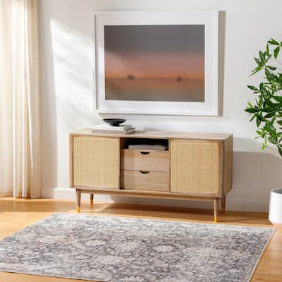 Livabliss Vinny Traditional Washable Area Rug