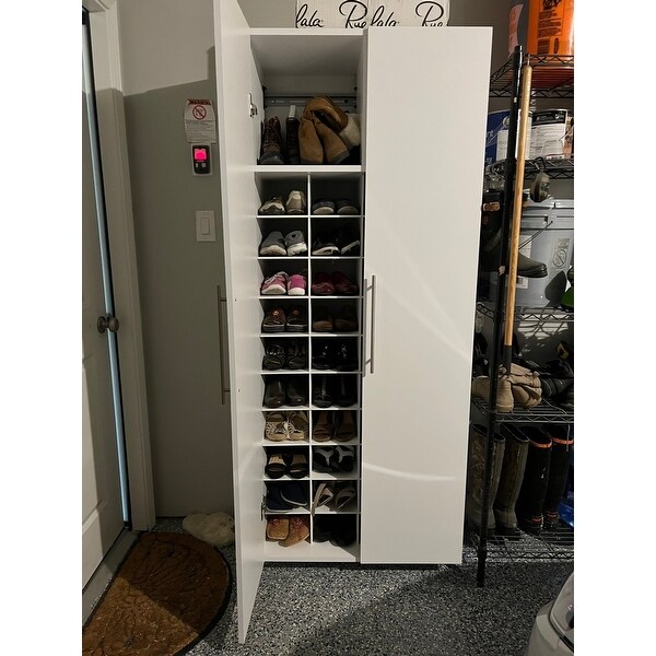 Prepac 30 HangUps Shoe Storage Cabinet - 30 W x 72 H x 16 D - On Sale -  Bed Bath & Beyond - 29163692