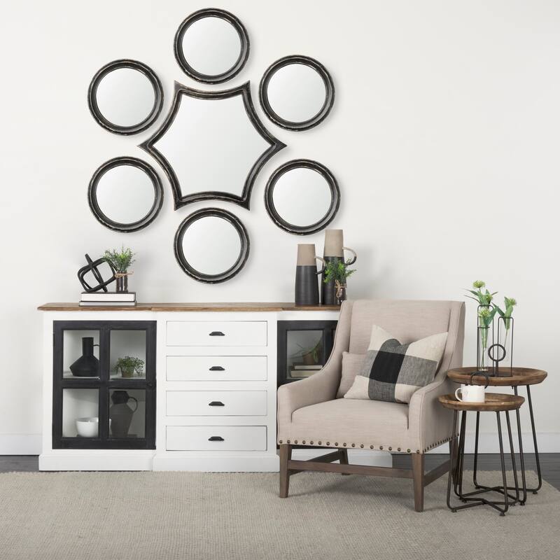 Fuerta (Set of 7) (A + B Box) - 72'' Round