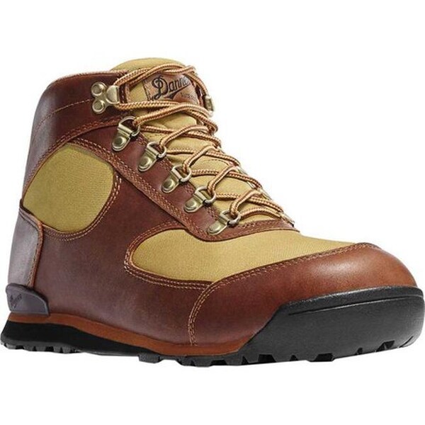 Shop Danner Men&#39;s Jag Urban Hiking Boot Brown Full Grain Leather/Khaki Nylon - Free Shipping ...