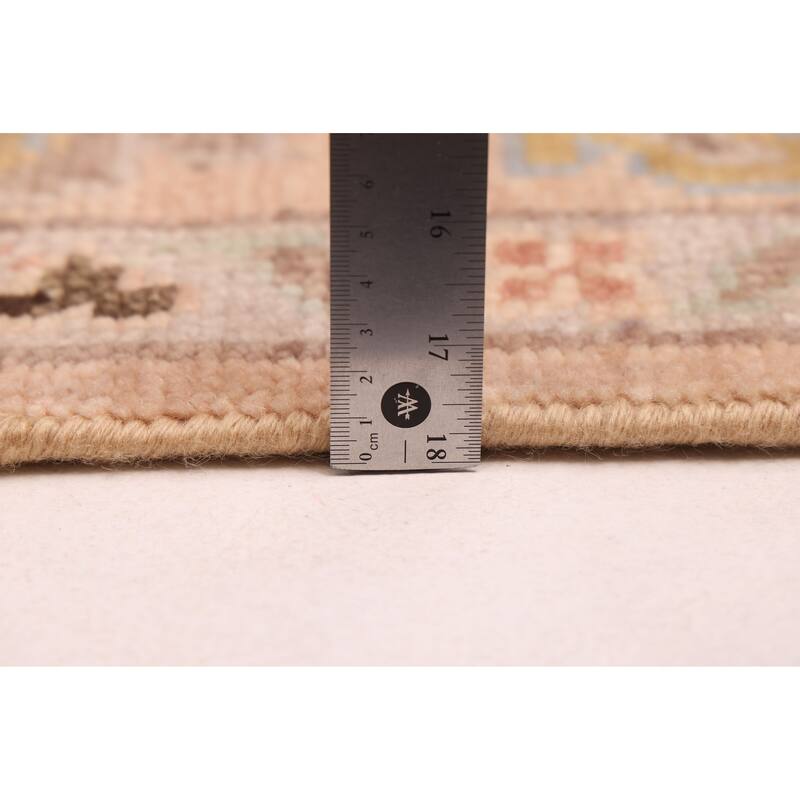 ECARPETGALLERY Hand-knotted Modern Oushak Light Copper Wool Rug - 7'11 x 10'2