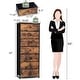 preview thumbnail 35 of 68, Slim Tall Vertical 7-Drawer Chest Dresser Closet Storage Organizer Unit for Bedroom
