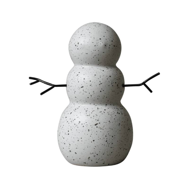 SNOWMAN white - White - Grey