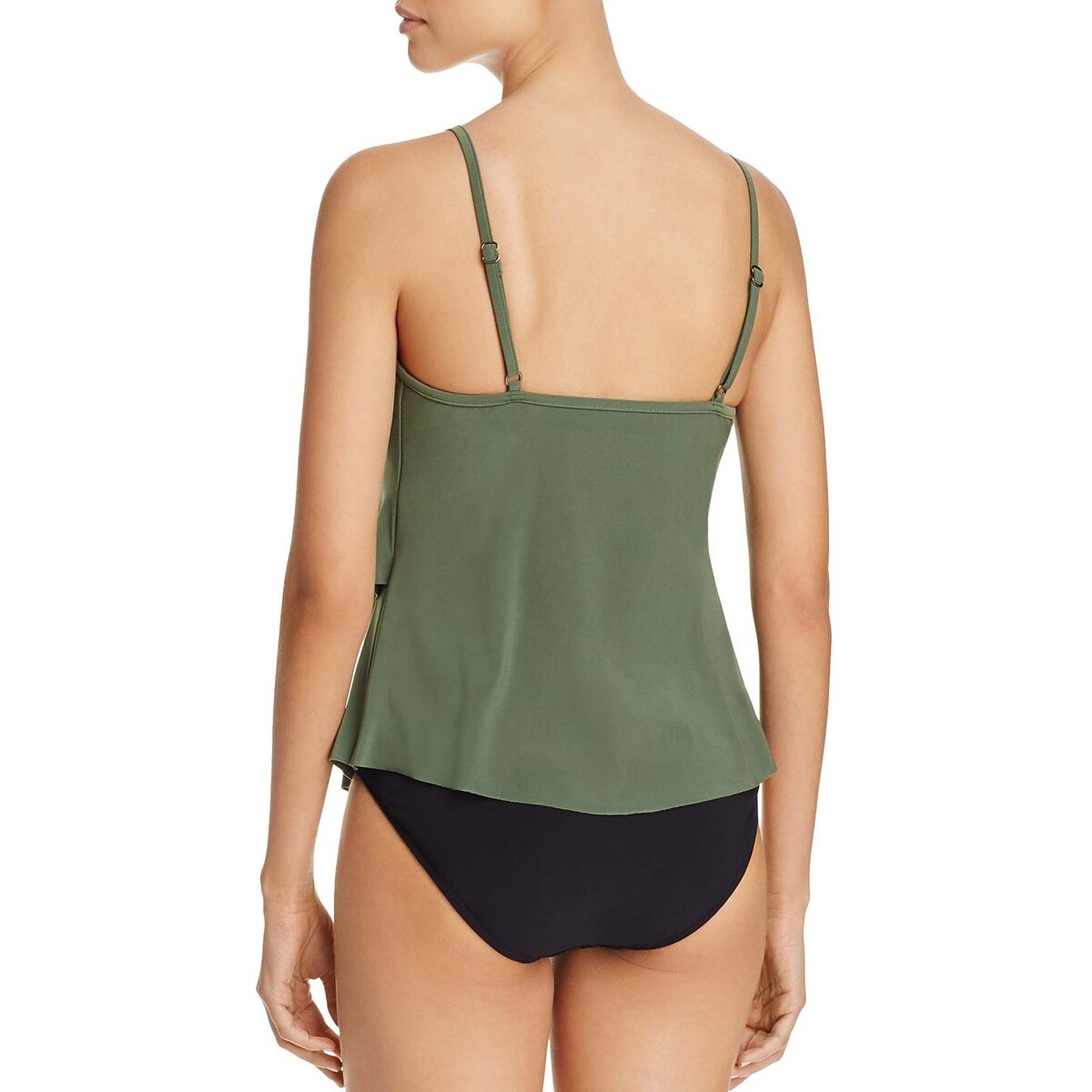Olive tankini top Clearance
