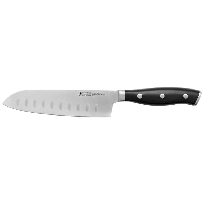 HENCKELS Forged Accent Hollow Edge Santoku Knife - 5-inch