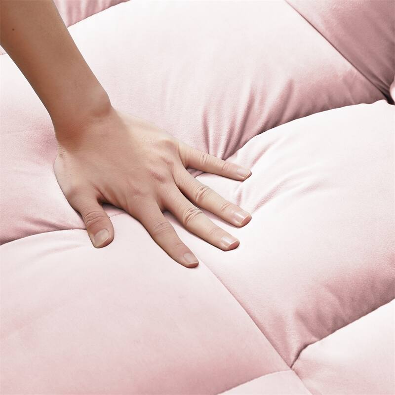 Versatile Foldable Sofa Bed in 3 Lengths,Adjustable Back w/ USB