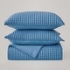 preview thumbnail 15 of 18, Wonderful Waffle Quilt Set 3 Piece Solid Bedding Set for Kids