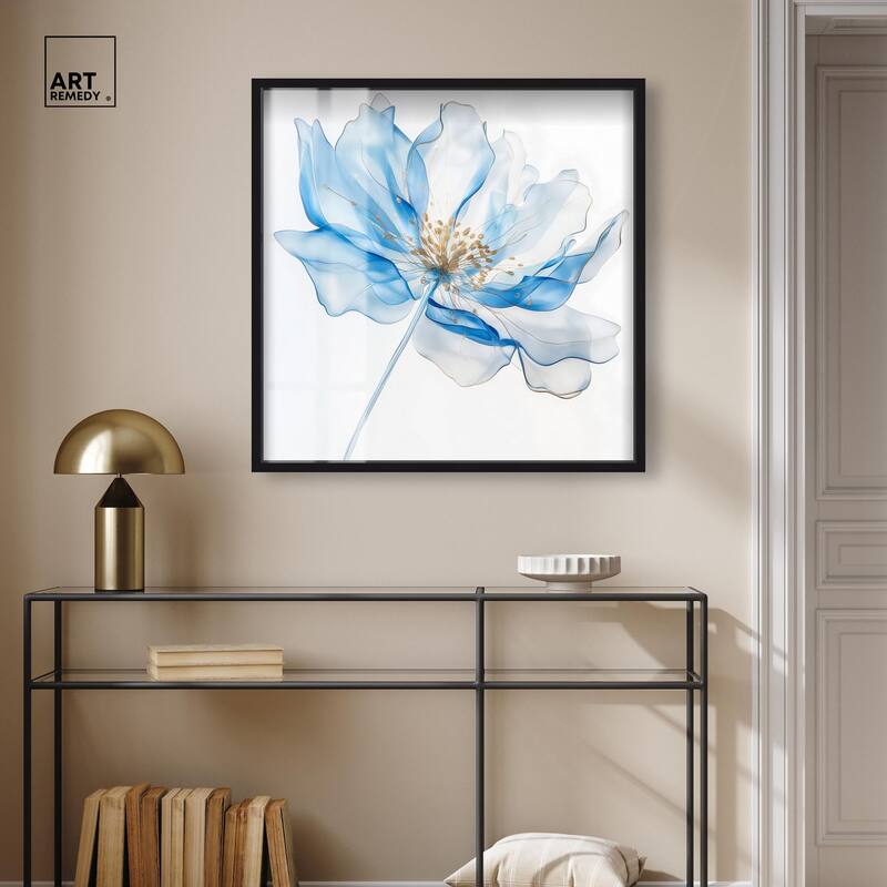 Glacier Ghost Blossom Shadowbox by Art Remedy