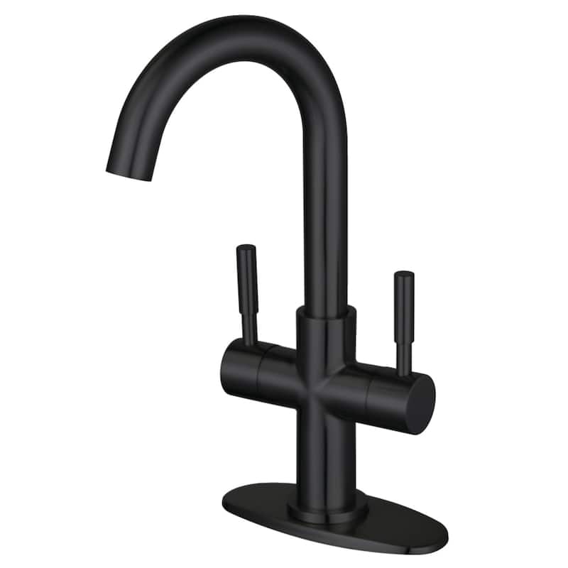 Concord Two-Handle Bar Faucet - Matte Black