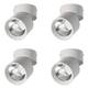 Option White Set of 4