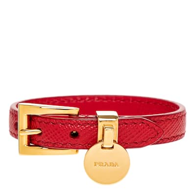 Prada Leather Bracelet