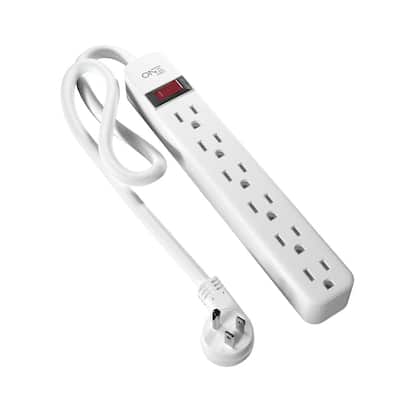 ONE Power 6 Outlet Power Strip with 2 Foot Extension Cord (PS601)