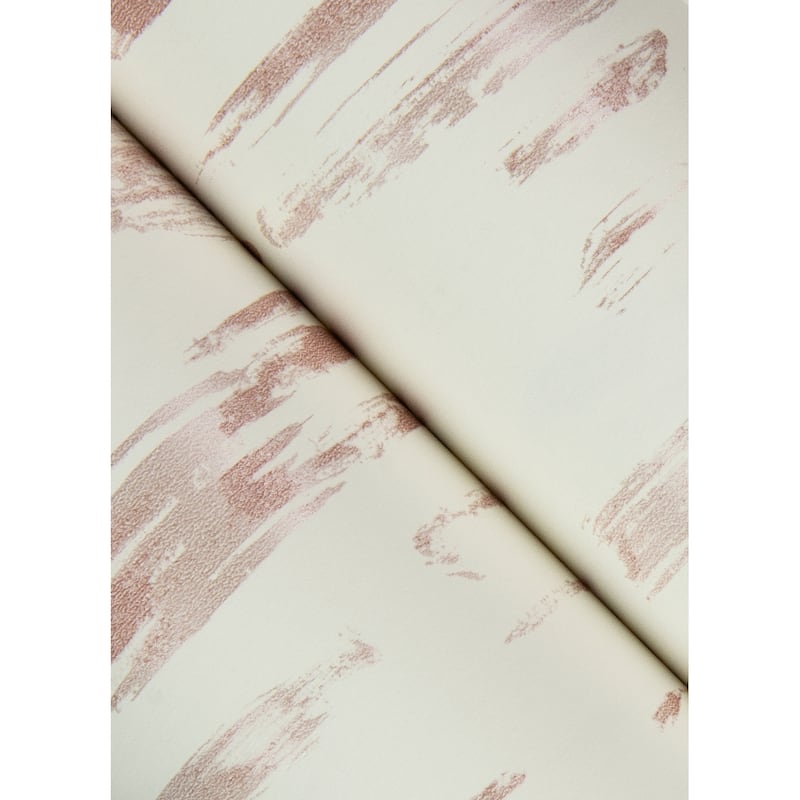 A-Street Prints Dwell Pink Brushstrokes Wallpaper