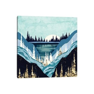 iCanvas "Blue Forest Lake" by SpaceFrog Designs Canvas Print - Bed Bath ...