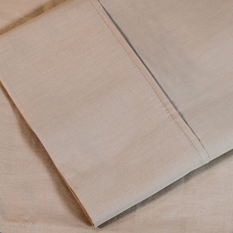 Superior 300TC Flynn Solid Cotton Percale Pillowcase - (Set of 2)