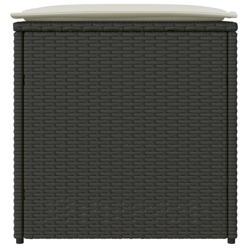 Comfy Outdoor Storage Box for Sofa Cushions - 19.7 x 19.7 x 19.7 in