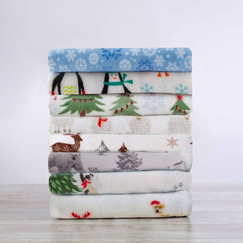 Rustic Lodge Velvet Plush 4-Piece Sheet Set