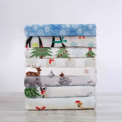 Rustic Lodge Velvet Plush 4-Piece Sheet Set