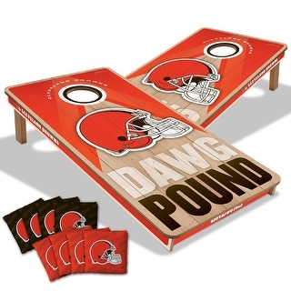 Cleveland Browns NFL 2x4 Professional Cornhole Board Set
