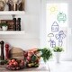 preview thumbnail 4 of 5, Walplus Butterfly Blackboard Chalkboard Wall Stickers Nursery Decor with Flexichalk Marker Bright Color Liquid Chalks Pen