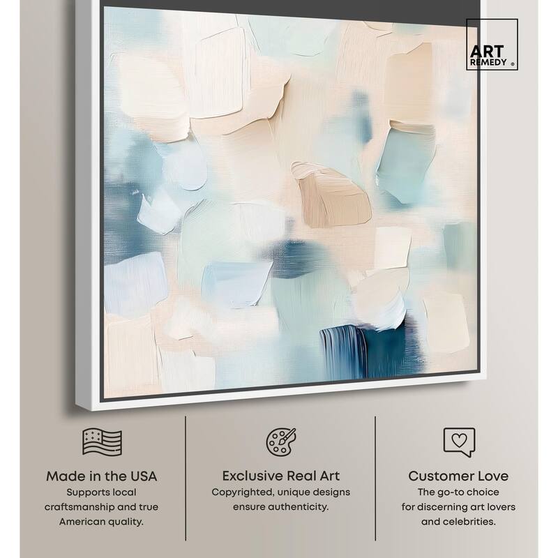 Celadon Haze II Canvas by Art Remedy