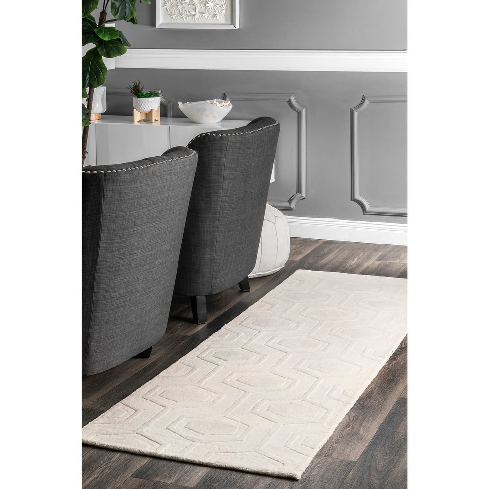 Nuloom Hand Woven Ambrose Area Rug