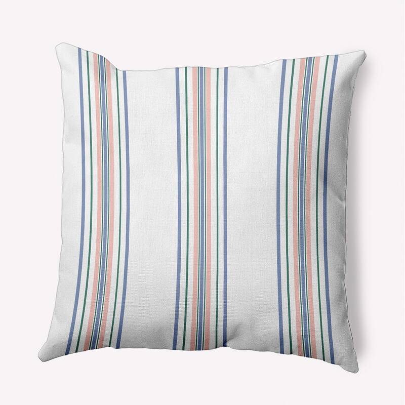 Smart Stripes Indoor/Outdoor Throw Pillow - Cornflower - 18" x 18"