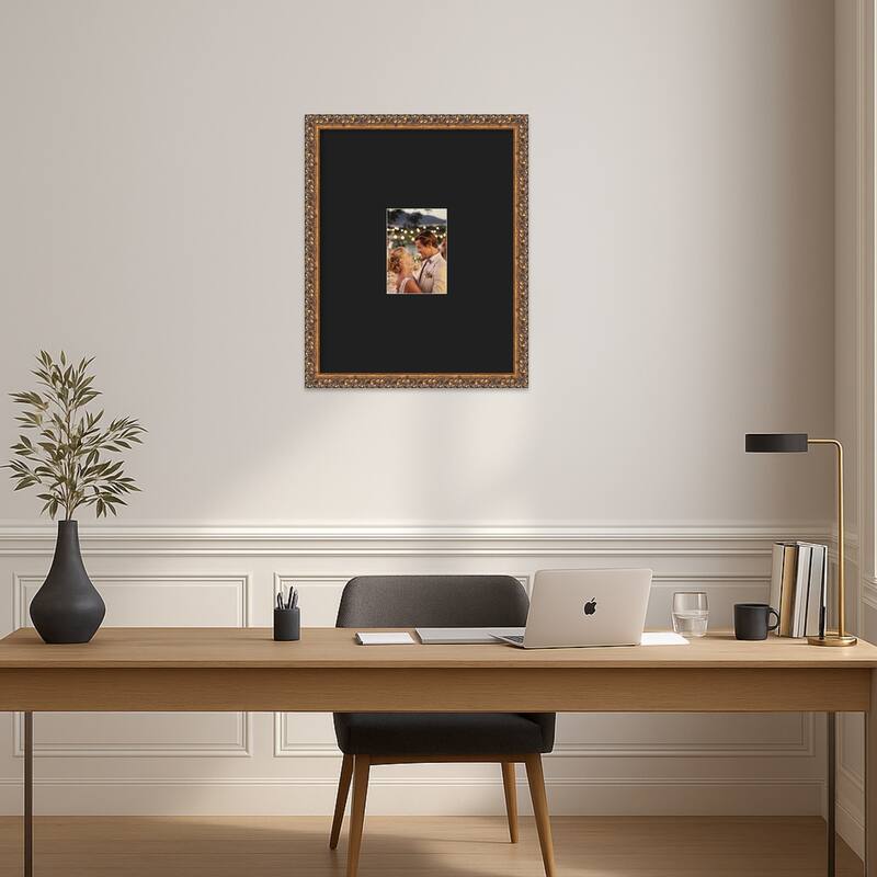 Antique Bronze Framed Picture Frame, Photo Frame