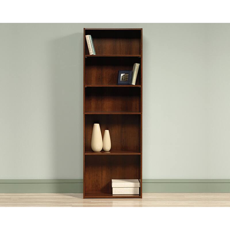 Beginnings Collection 5-Shelf Bookcase - Brook Cherry