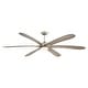 preview thumbnail 6 of 8, 72-inch Driftwood 6-Blade DC Motor Ceiling Fan with Light and Remote