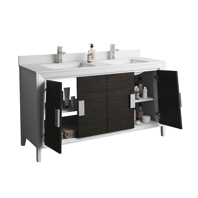 Fine Fixtures Imperial Collection Bathroom Vanity Cabinet Set,