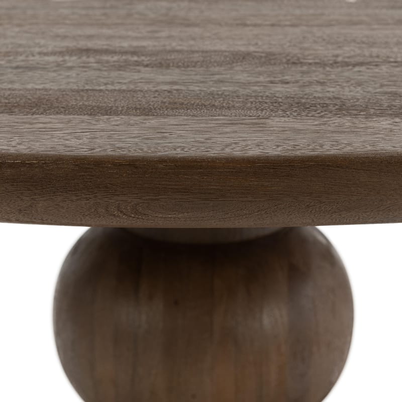 Classic Home Hera Mango Wood Round Dining Table
