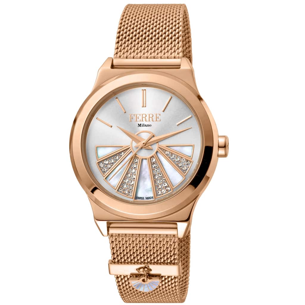 Ferre Milano Women's Classic White Dial Watch - FM1L125M0071 - 6 (36)