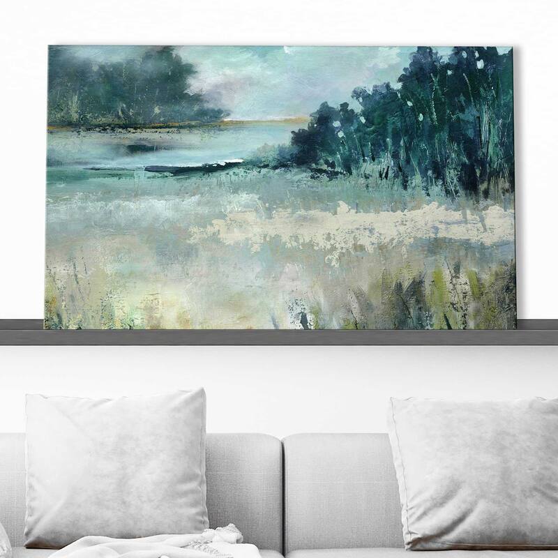 "Calm River Valley (Horizontal)" by Carol Robinson Print on Canvas