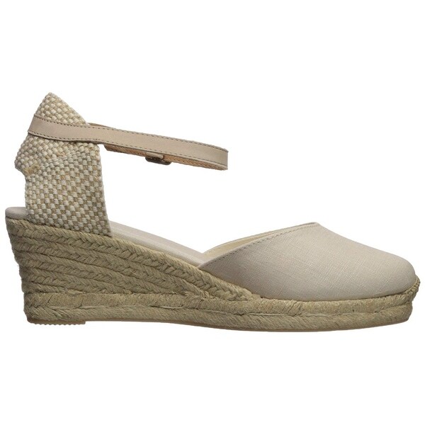 soludos closed toe mid wedge