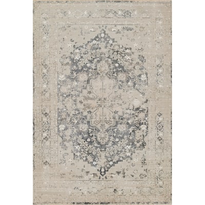Momeni Cambridge Viscose Medallion Area Rug