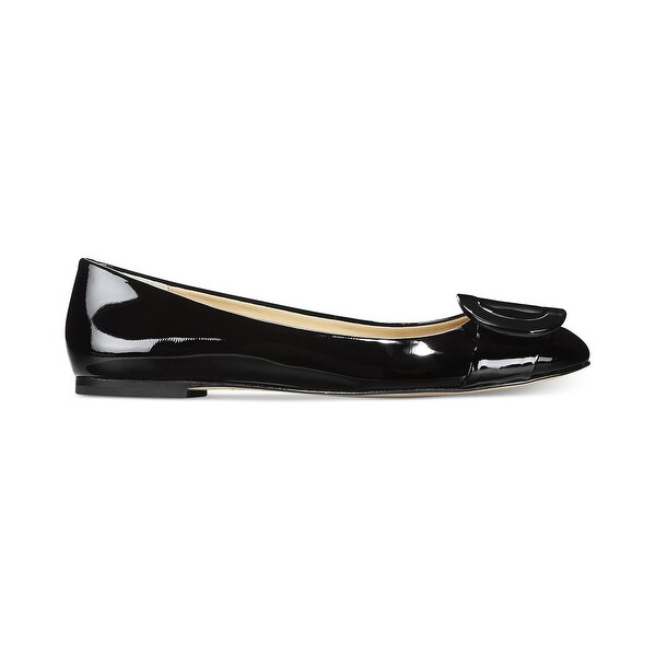 michael kors black flat shoes